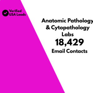 Anatomic Pathology & Cytopathology Labs Email List