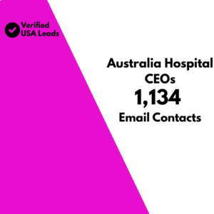 Australia Hospital CEOs Email List