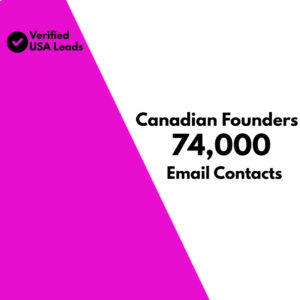 Canadian Founders Email List