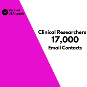 Clinical Researchers Email List