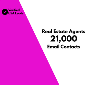 Colorado Real Estate Agents Email List