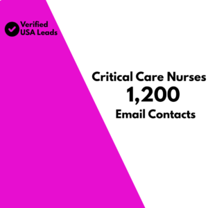 Critical Care Nurses Email List