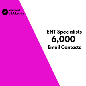 ENT Specialists Email List