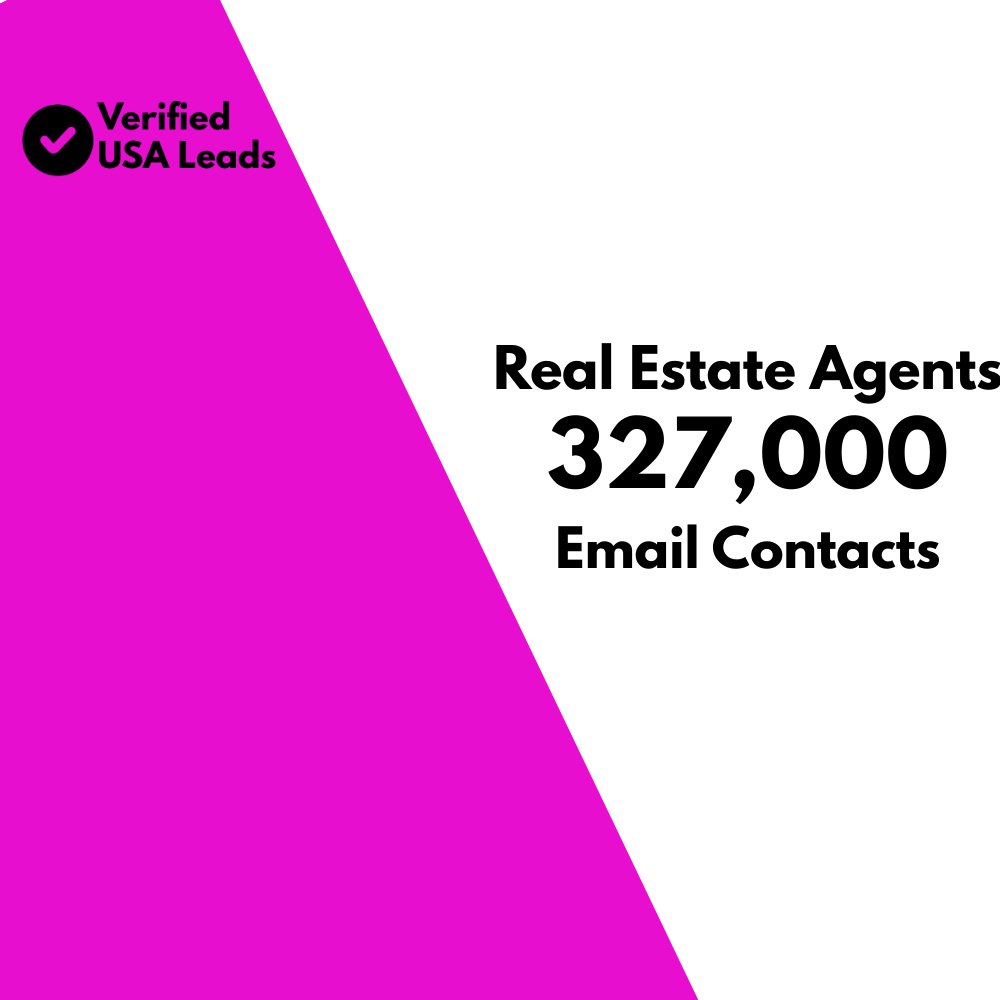 Florida Real Estate Agents Email List