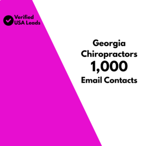 Georgia Chiropractors Email List