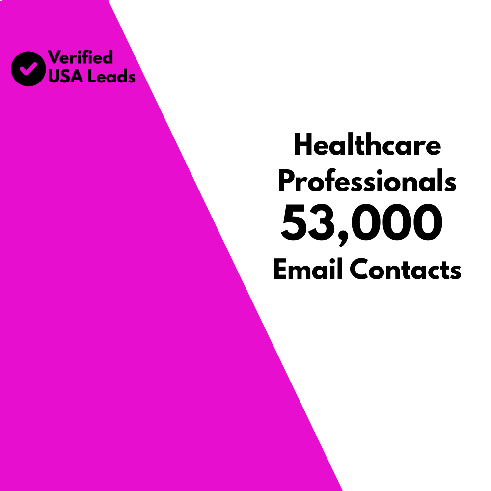 Healthcare Professionals Email List