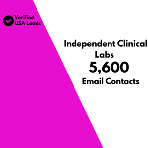 Independent Clinical Labs Email List