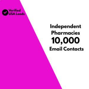 Independent Pharmacies Email List