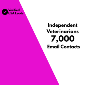 Independent Veterinarians Email List
