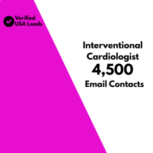 Interventional Cardiologist Email List