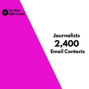 Journalists Email List