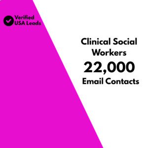 Licensed Clinical Social Workers Email List