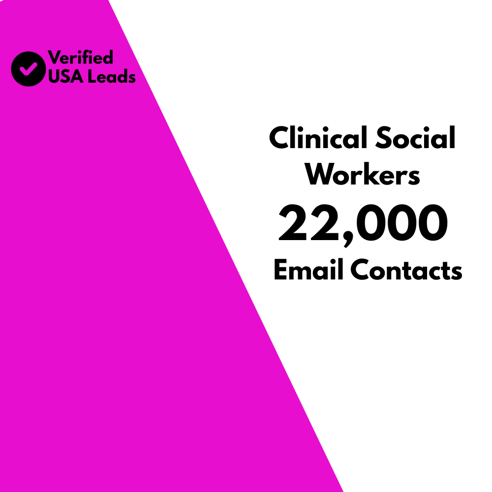 Licensed Clinical Social Workers Email List