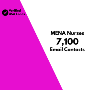 MENA Nurses Email List