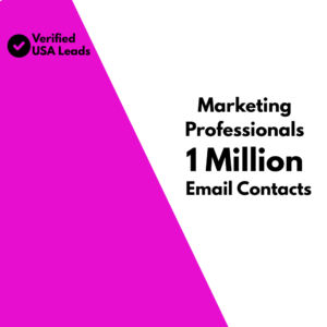 Marketing Professionals Email List