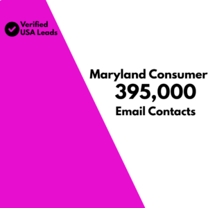 Maryland Consumer Email List