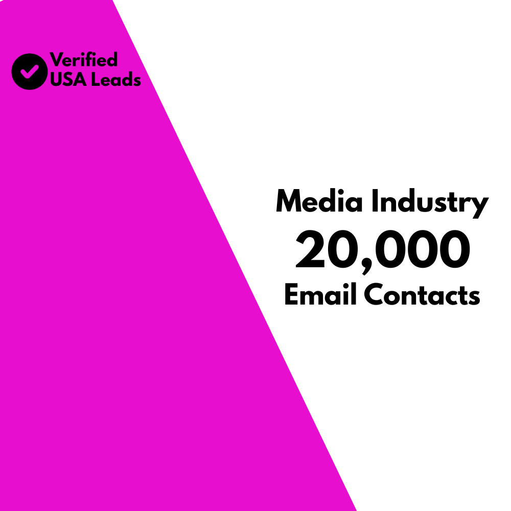 Media Industry Email List