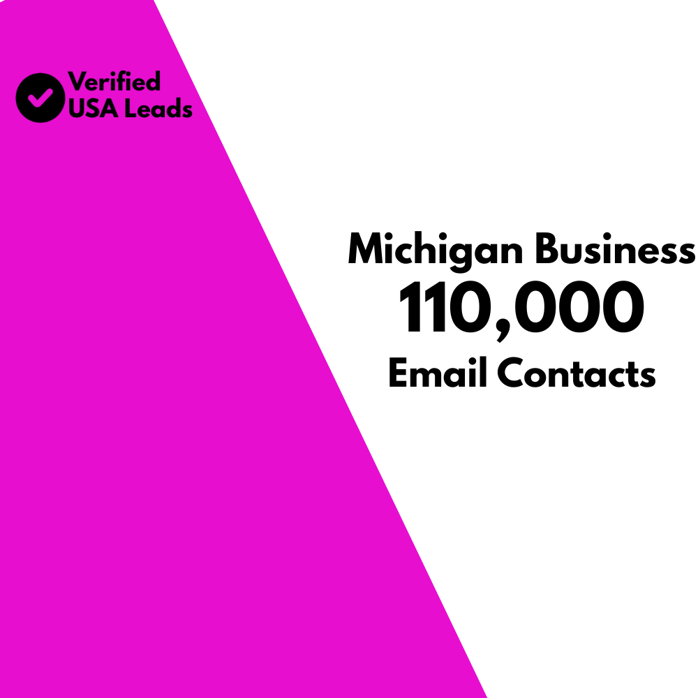 Michigan Business Email List