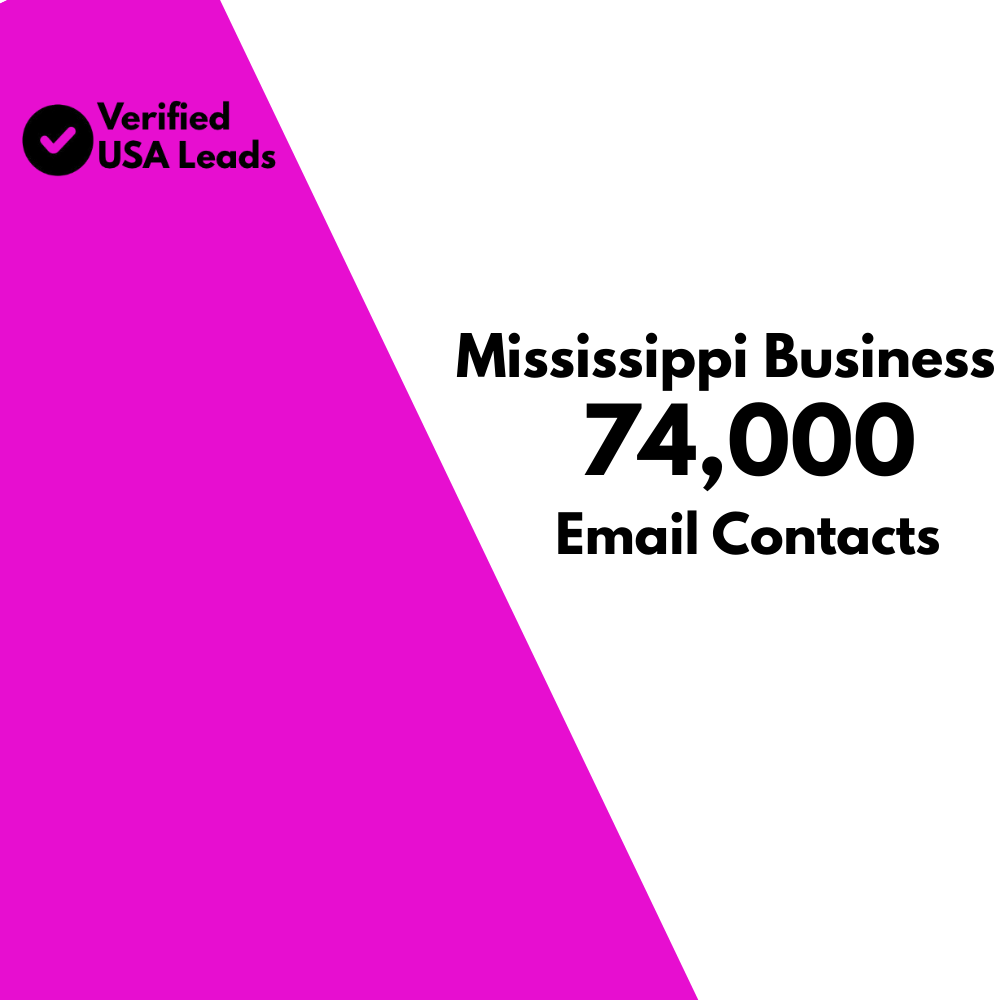 Mississippi Business Email List