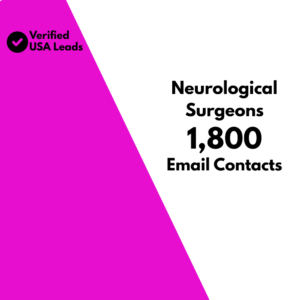 Neurological Surgeons Email List