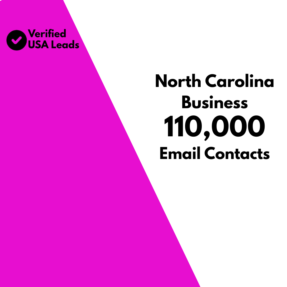North Carolina Business Email List
