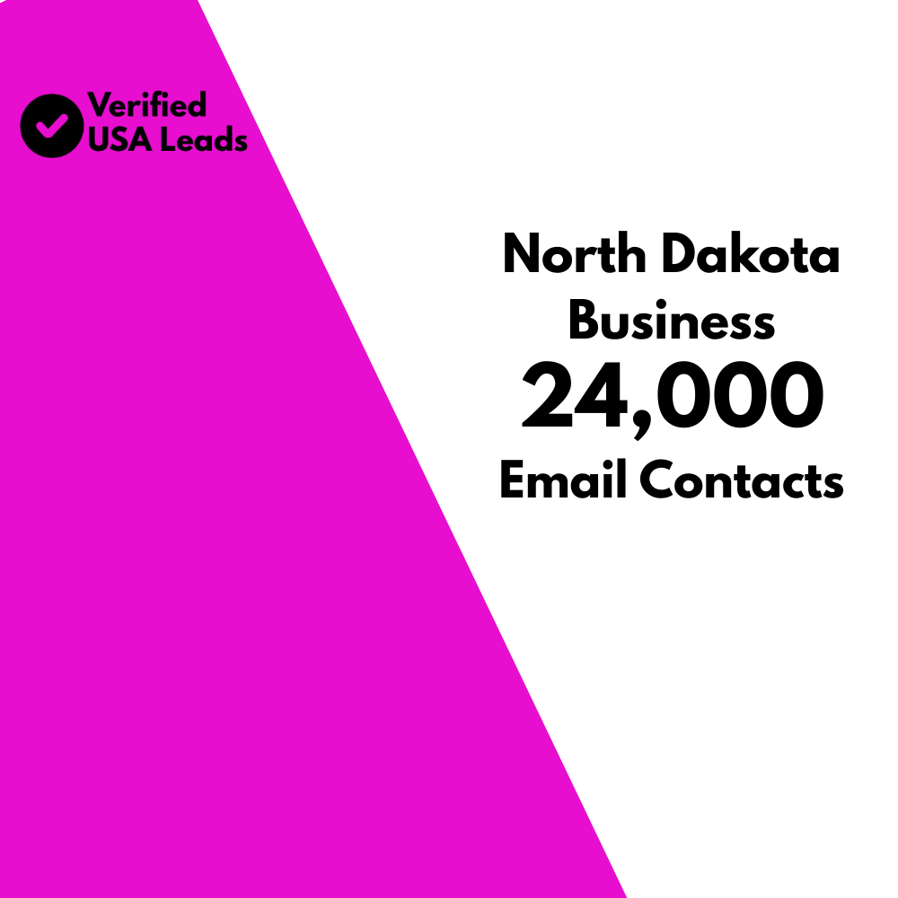 North Dakota Business Email List