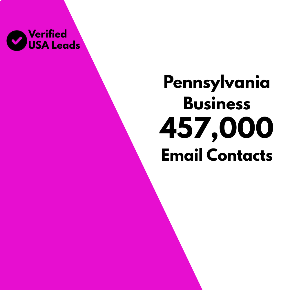 Pennsylvania Business Email List