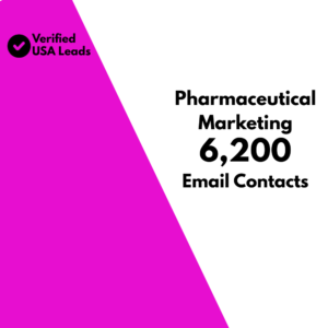 Pharmaceutical Marketing Decision Makers Email List