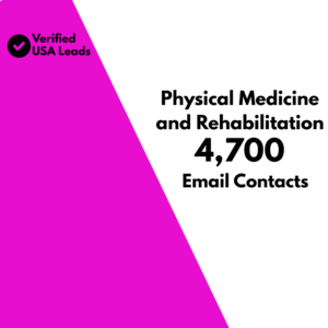 Physical Medicine and Rehabilitation Email List