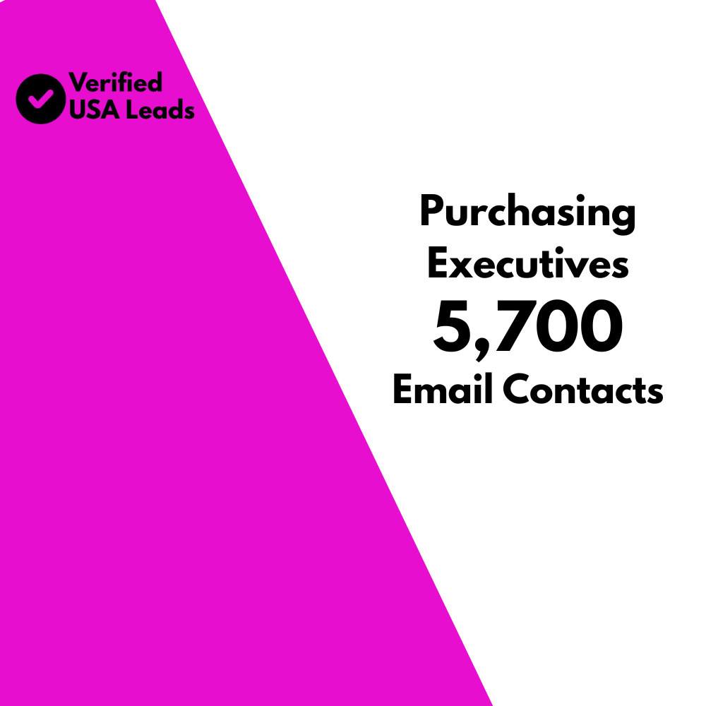 Purchasing Executives Email List