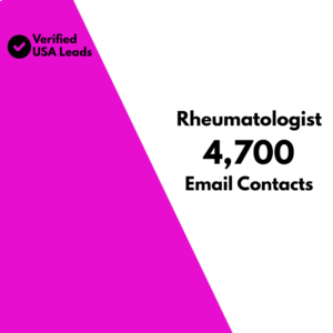 Rheumatologist Email List