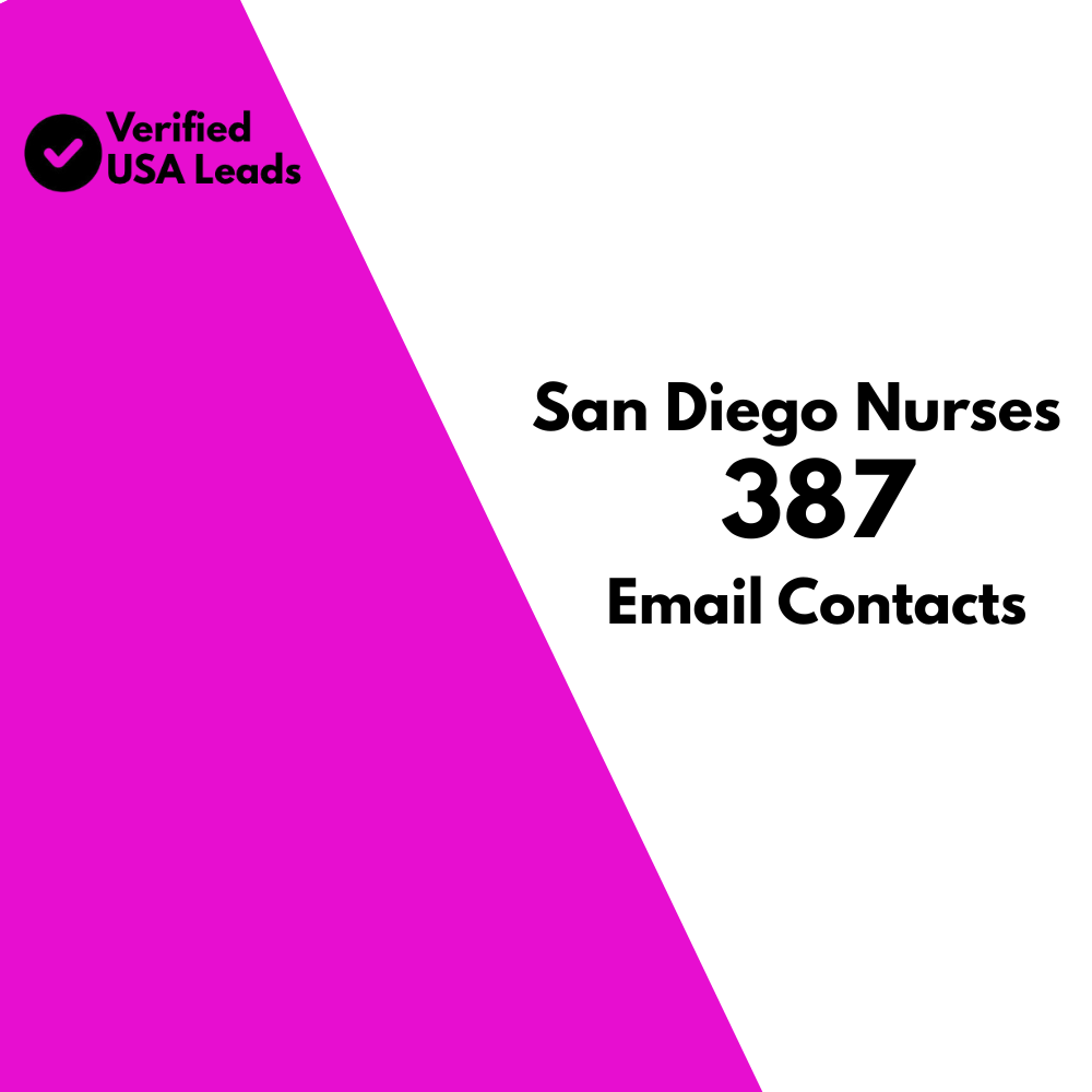 San Diego Nurses Email List