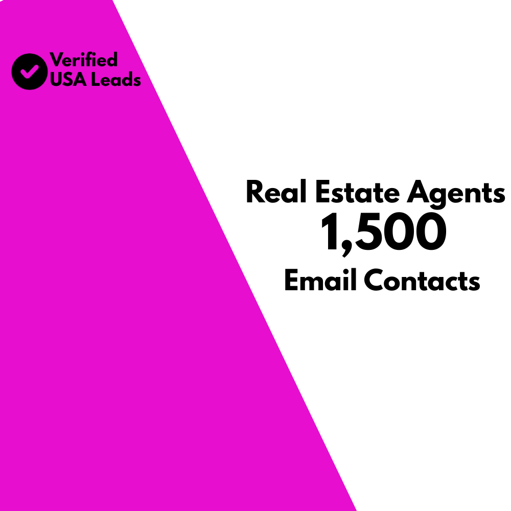 South Dakota Real Estate Agents Email List