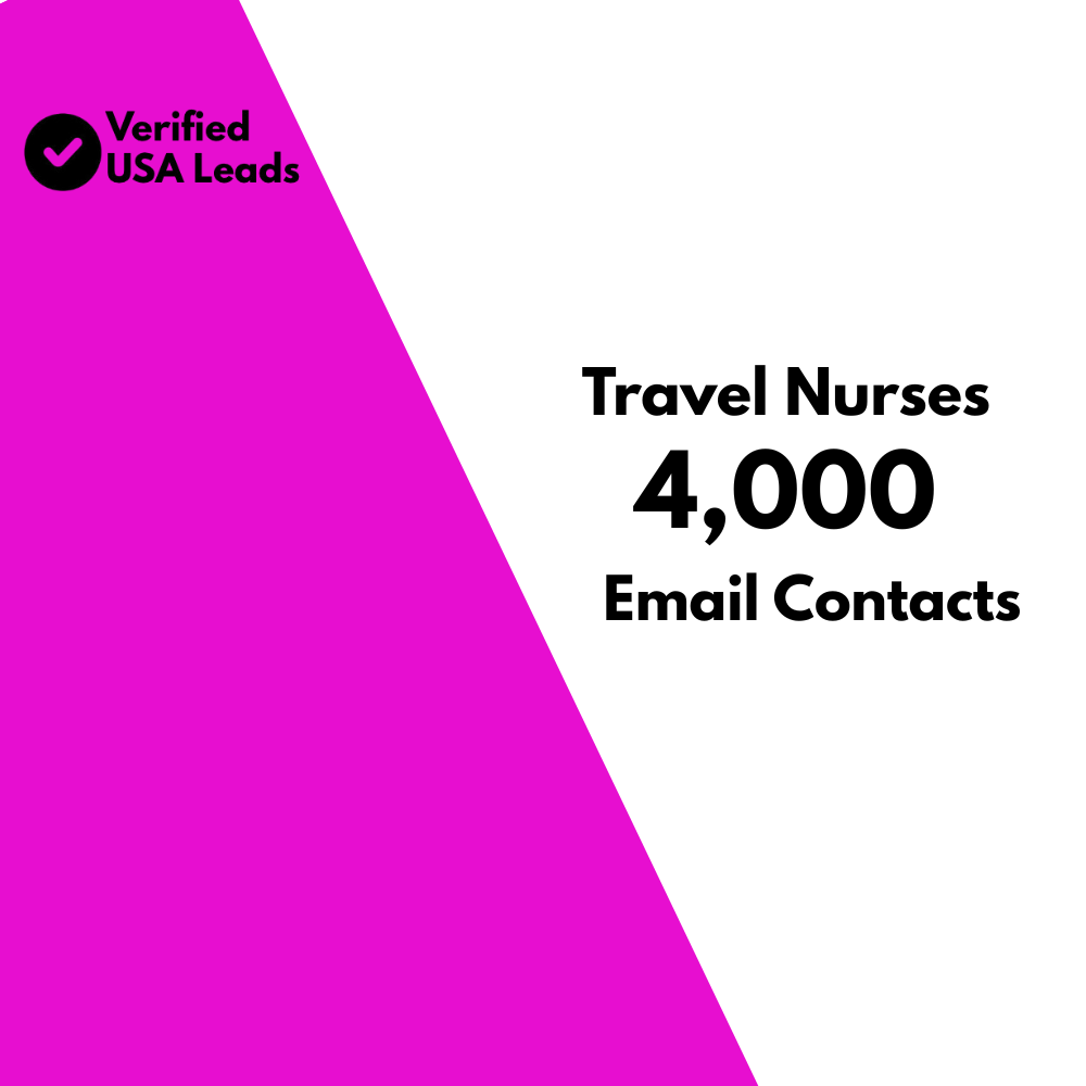 Travel Nurses Email List