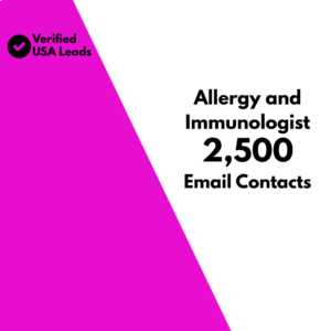 USA Allergy and Immunologist Email List