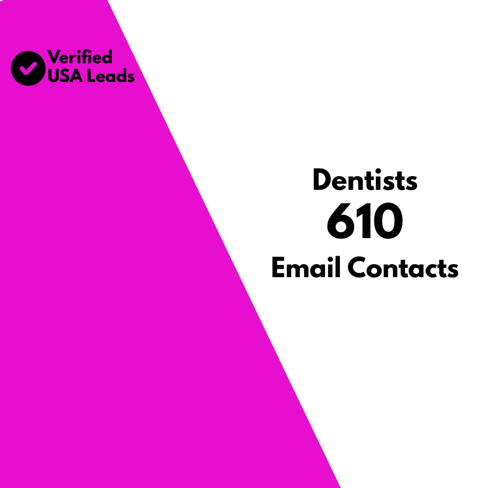 Utah Dentists Email List