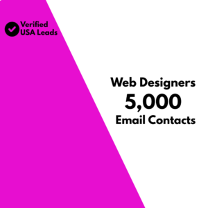 Web Designers Email List