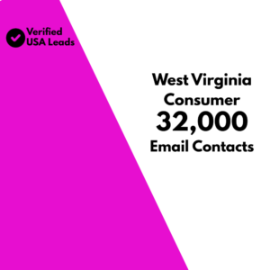 West Virginia Consumer Email List