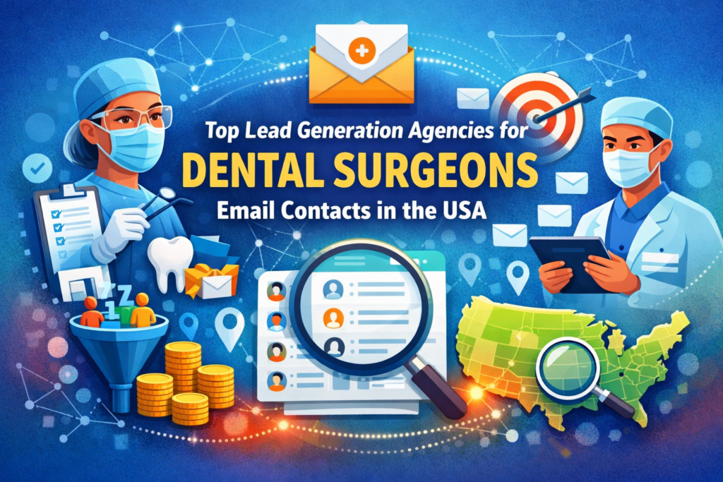 Top companies that sell dental surgeons email contacts in USA
