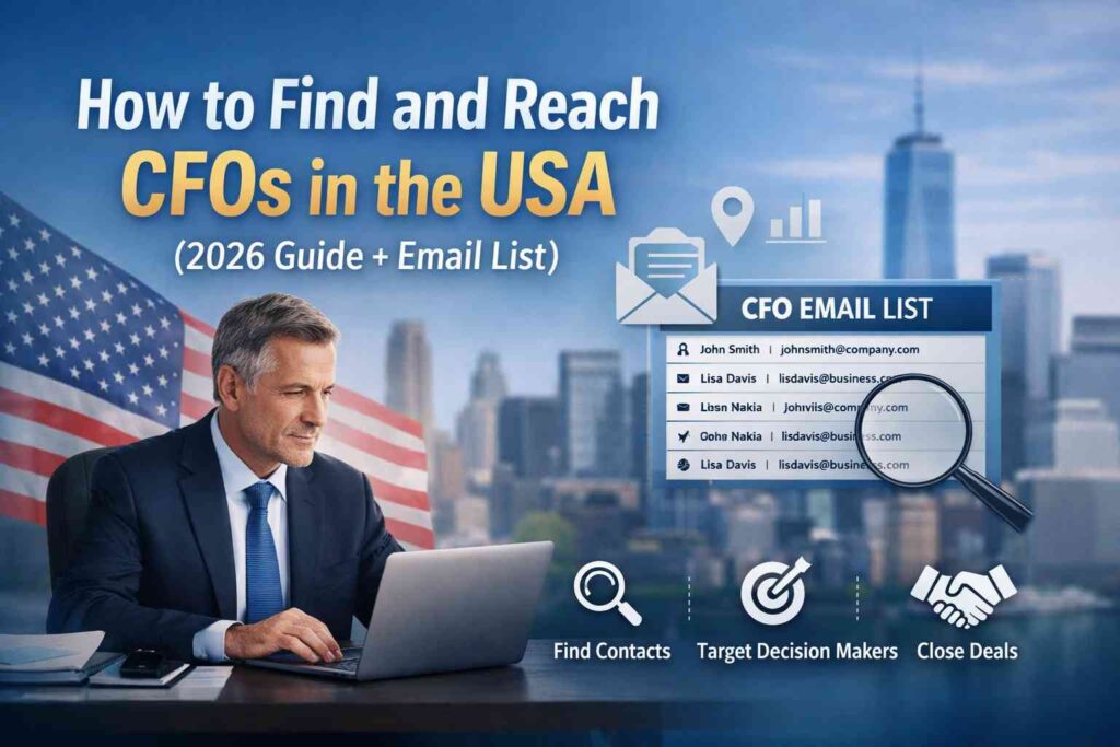 Reach CFOs in the USA